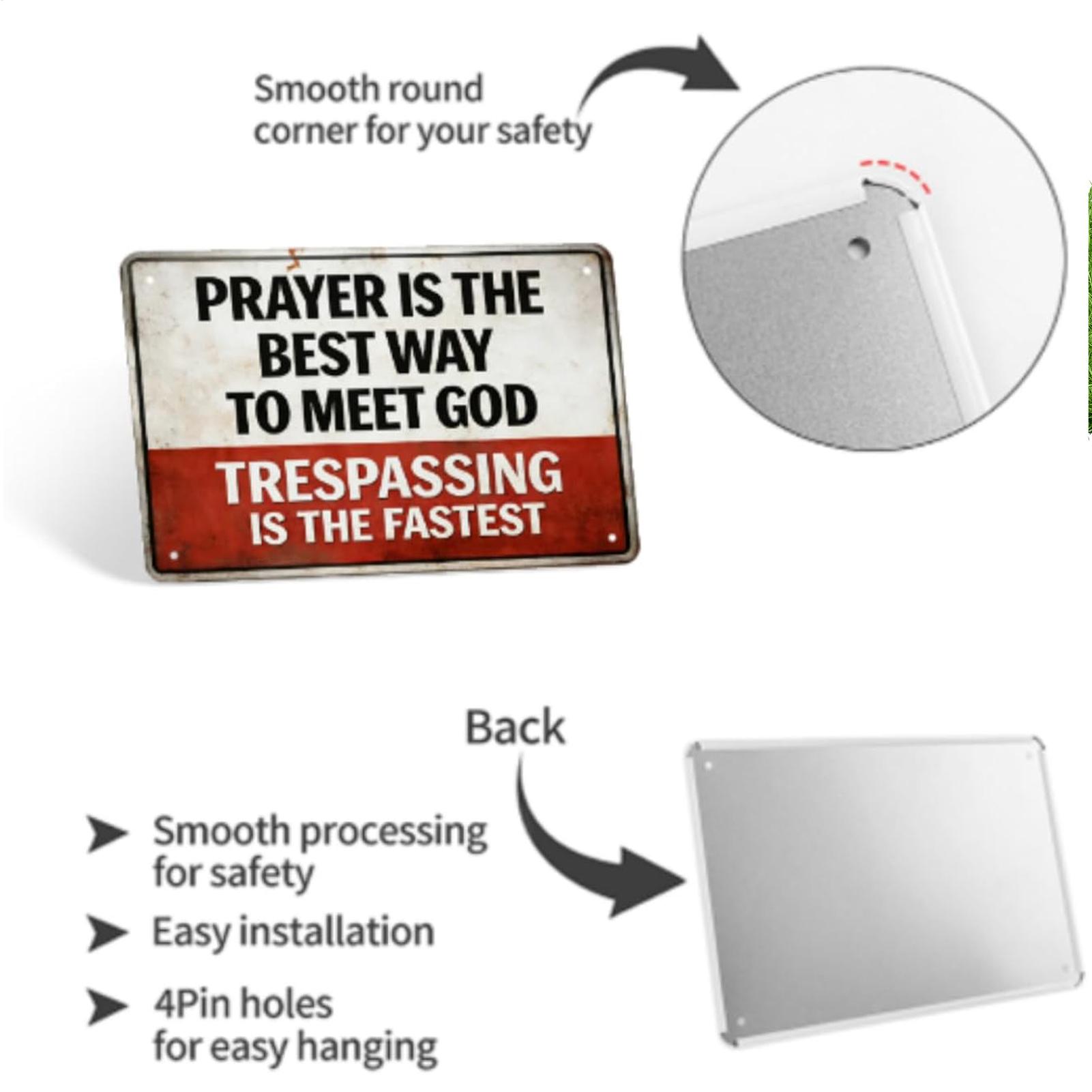 Home Bathroom Door - Door Sign Metal Decorative Warning Signage
