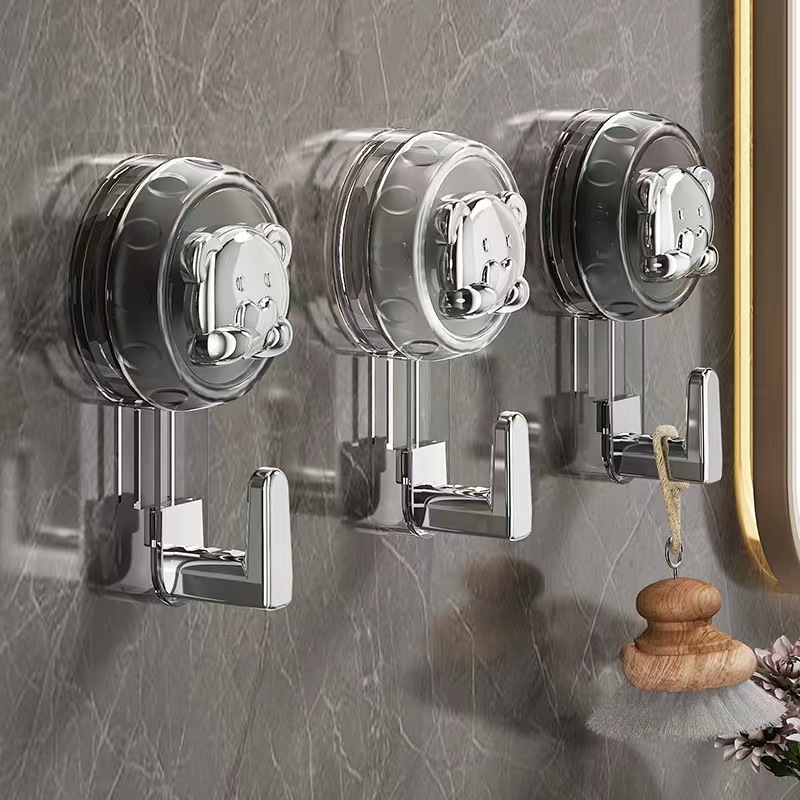 Home Bathroom Door - Self Adhesive Suction Cup Kitchen Towel
