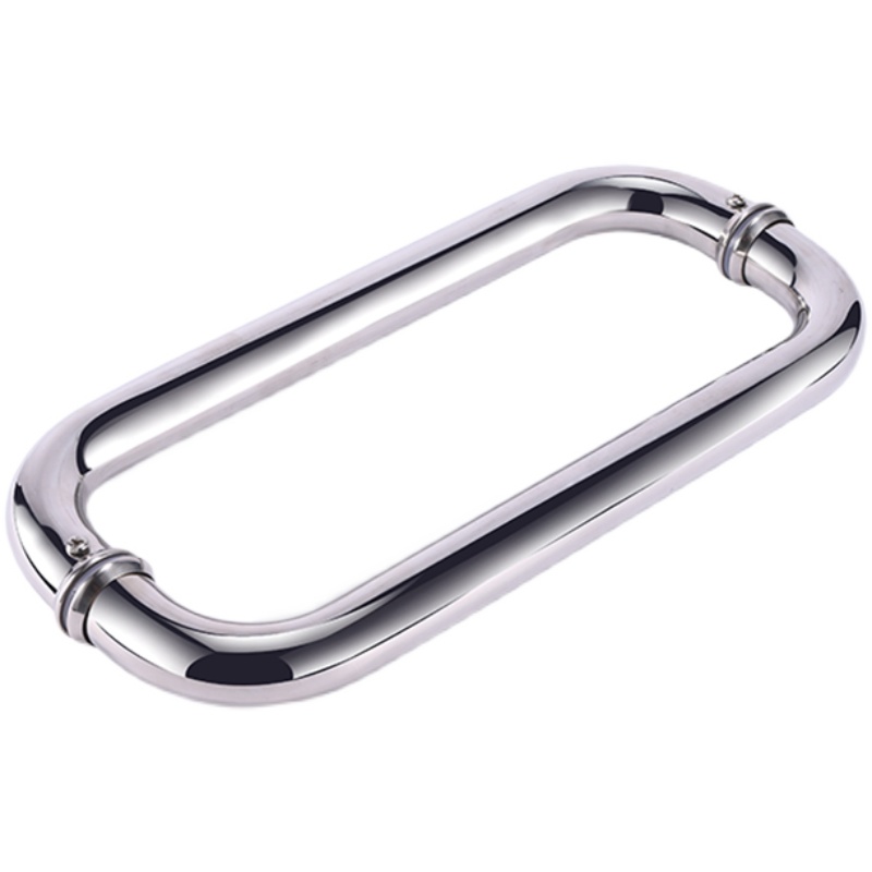 Home Center Bathroom Accessories - 1 Pair Stainless Steel Glass Door