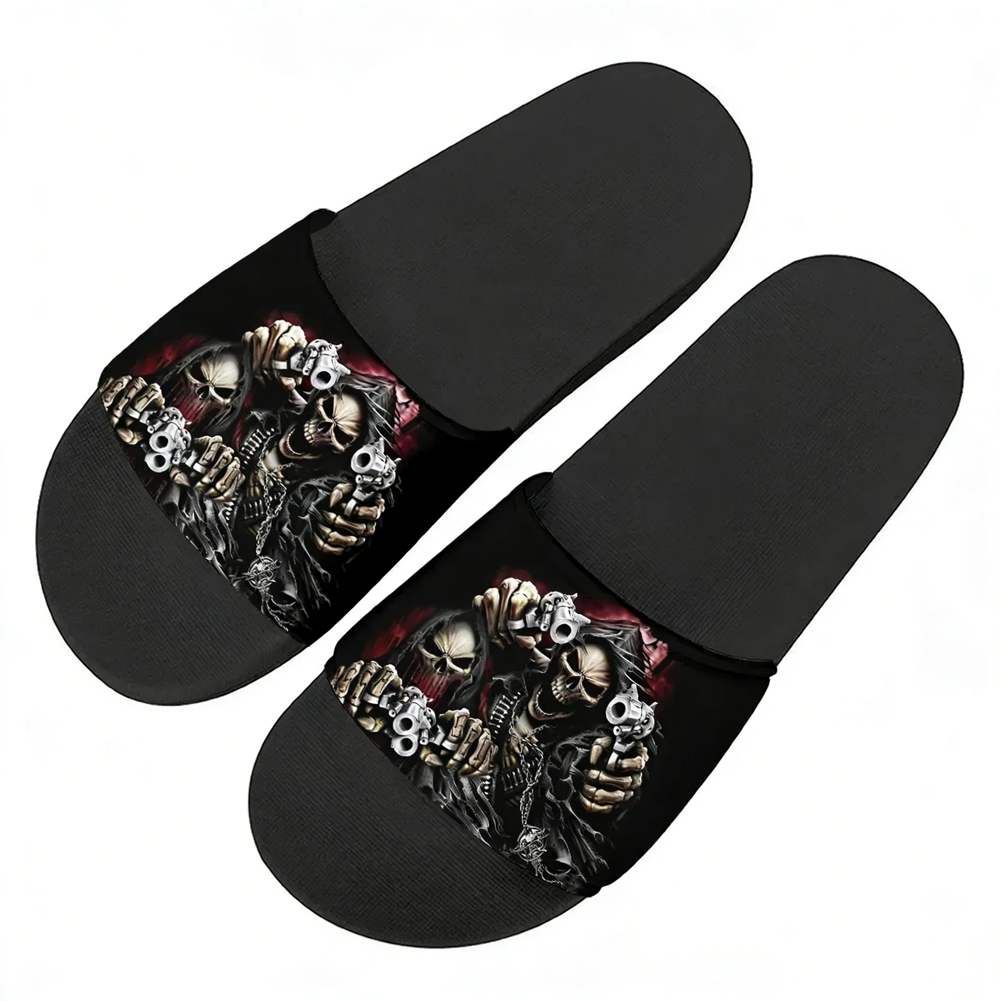 Home Outside Bathroom - Crazy Skeleton Slippers Home Water Shoes