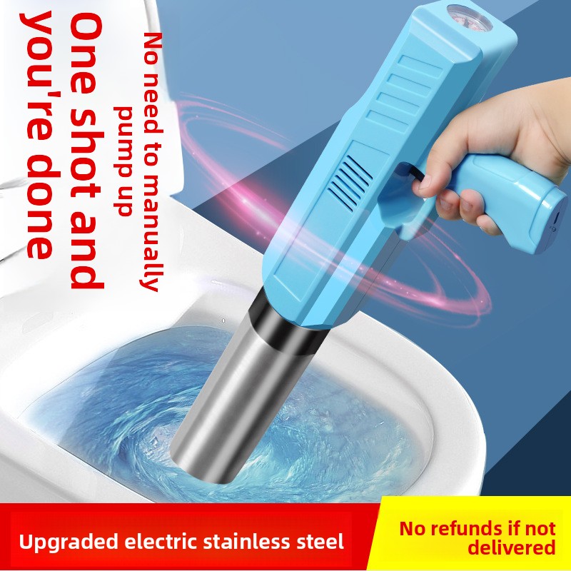 Plunger Toilet - Electric Toilet Plunger, High Pressure Drain