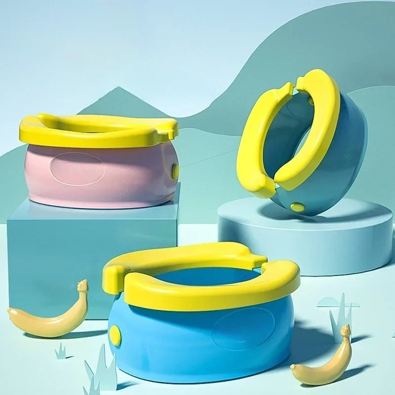 Home Bathroom Urinal - Foldable Portable Potty Training Seat, Travel