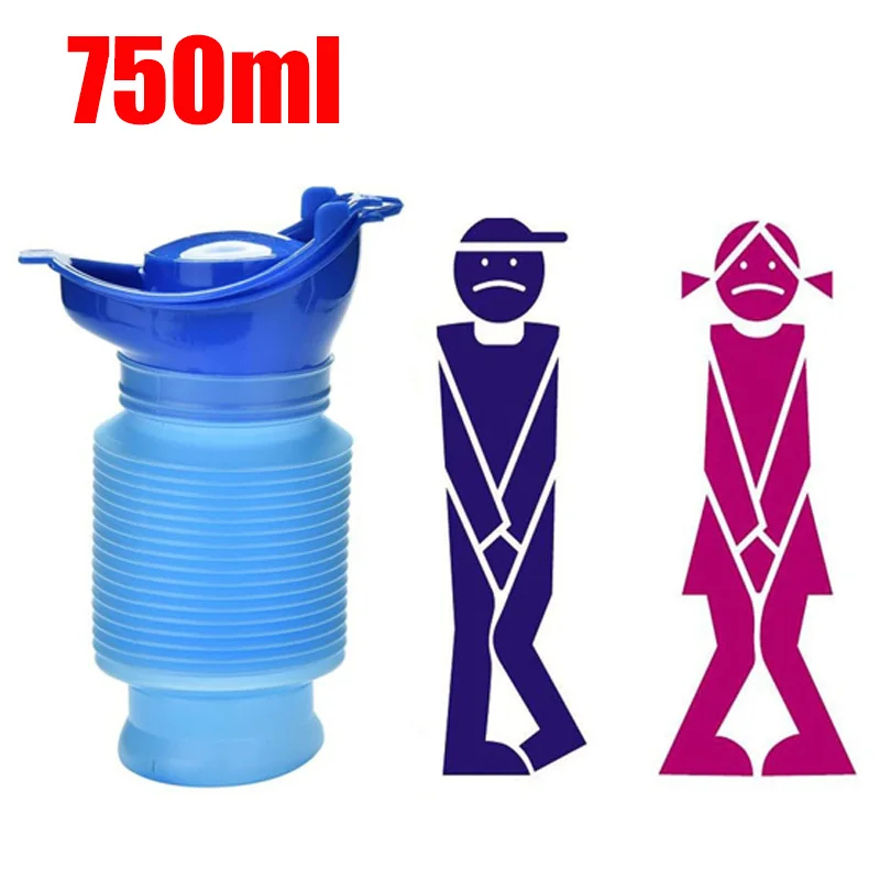 Home Bathroom Urinal - 750ml Adult Urinal Portable Shrinkable Personal