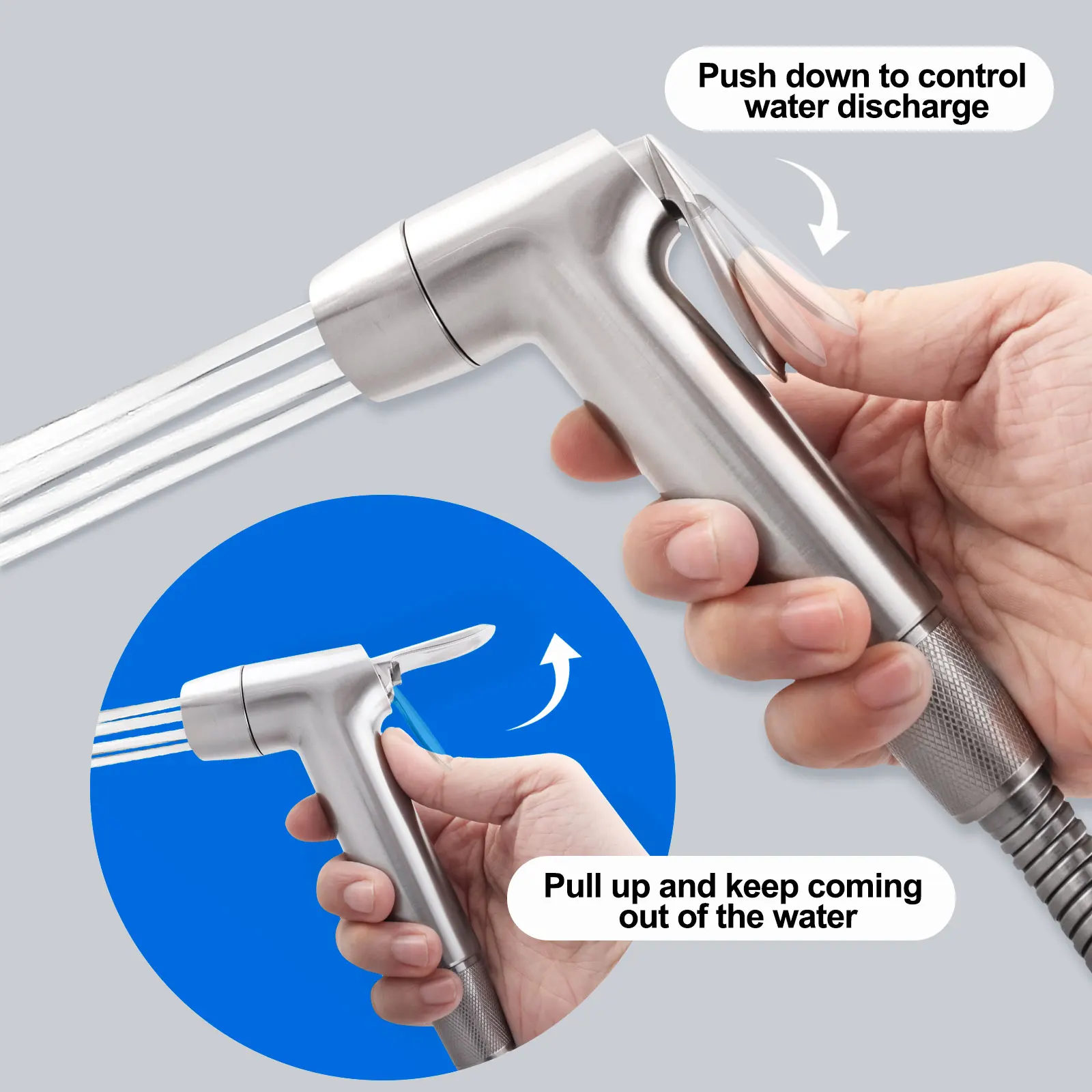 Toilet Bidet Spray Gun Two Fun - Home Depot Bathroom Vanities 评论和价格