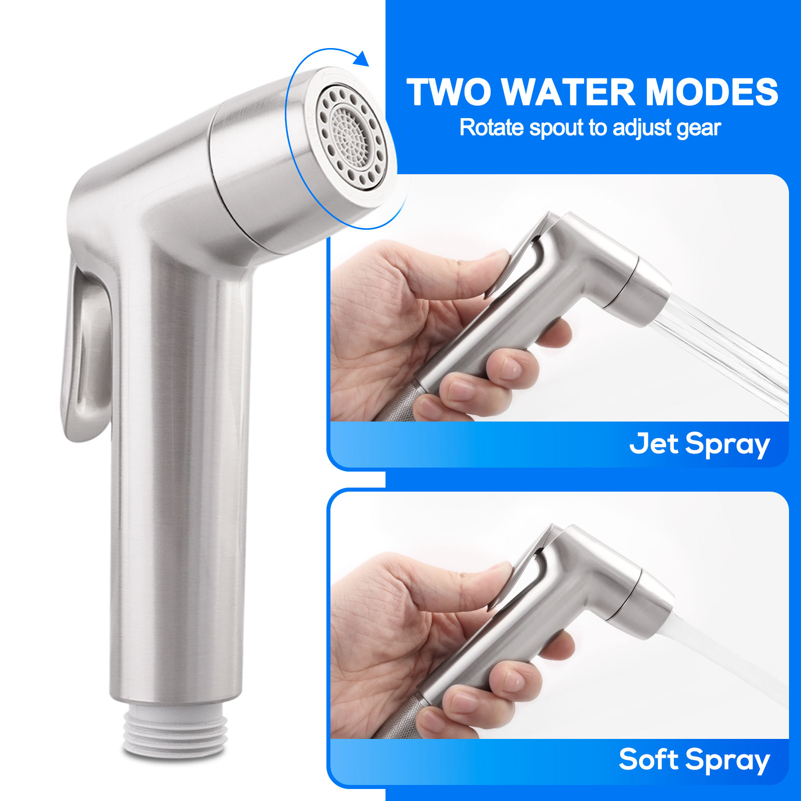 Toilet Bidet Spray Gun Two Fun - Home Depot Bathroom Vanities 评论和价格