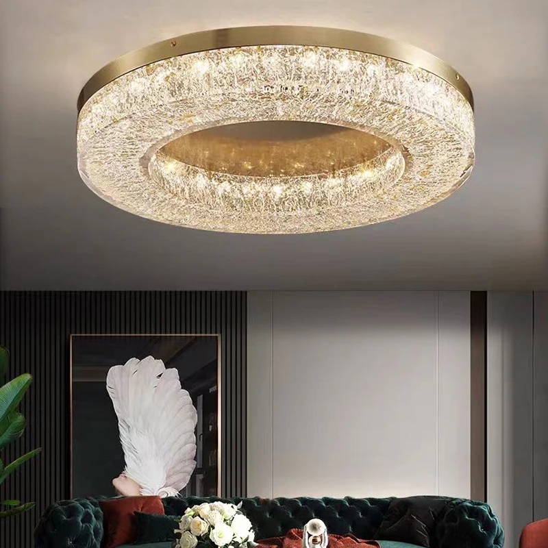 Modern Led Hanging Crystal Cha - Home Of The Year Bathroom 评论和价格