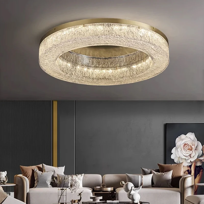 Modern Led Hanging Crystal Cha - Home Of The Year Bathroom 评论和价格