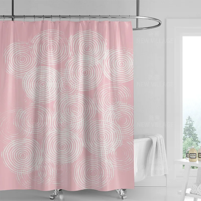 Abstract Geometric Graffiti Sh - Shower Curtain Liner 评论和价格