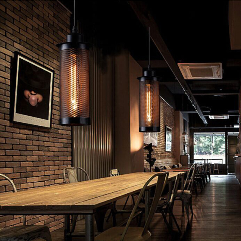 Retro Mesh Cage Pendant Light  - Home Of The Year Bathroom 评论和价格