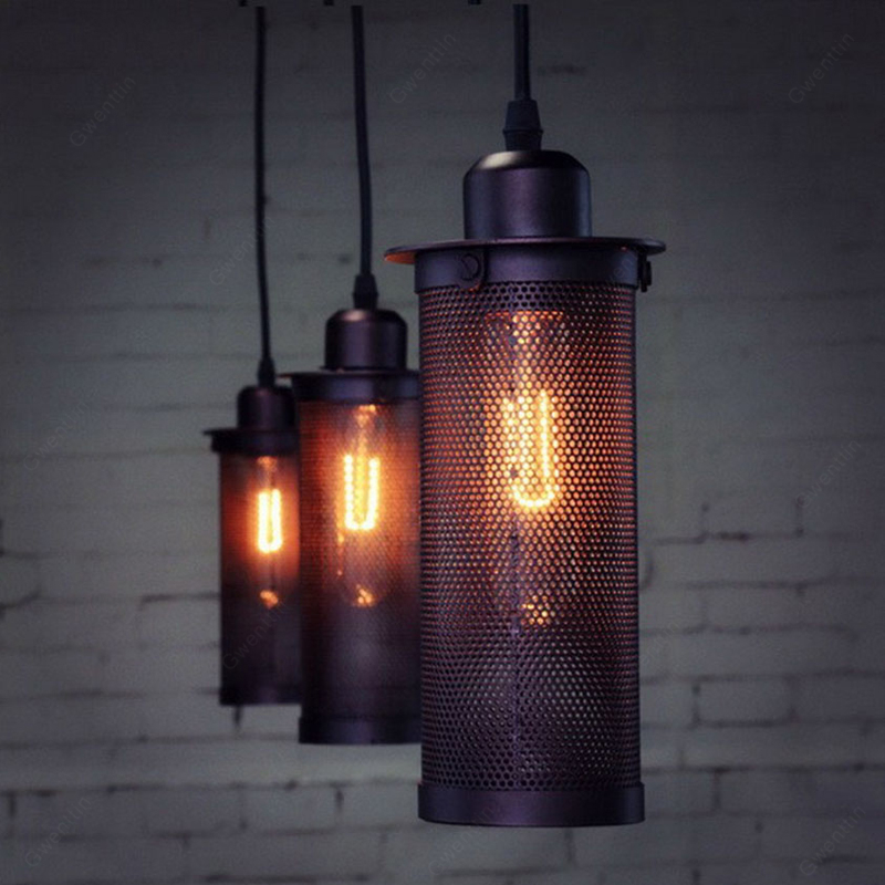 Retro Mesh Cage Pendant Light  - Home Of The Year Bathroom 评论和价格