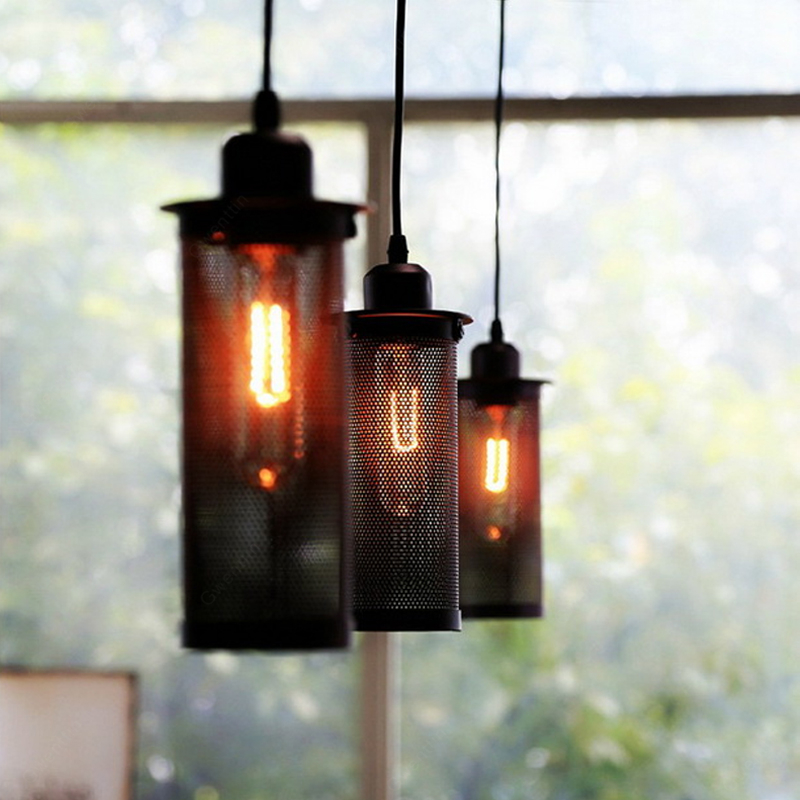 Retro Mesh Cage Pendant Light  - Home Of The Year Bathroom 评论和价格