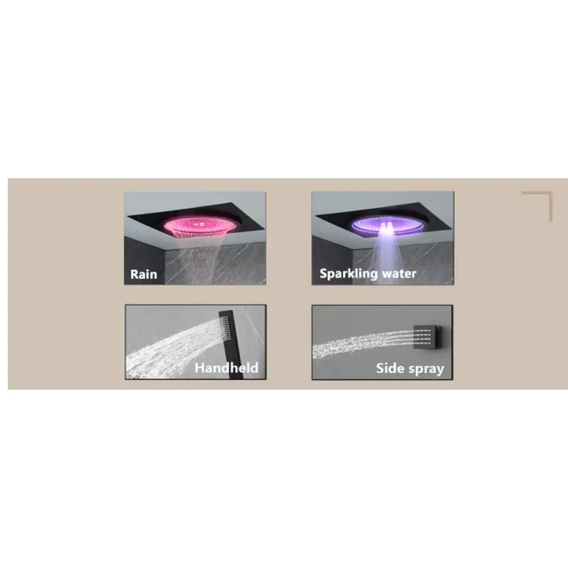Smart LED Shower Set Bathroom  - Home For Bathroom 评论和价格