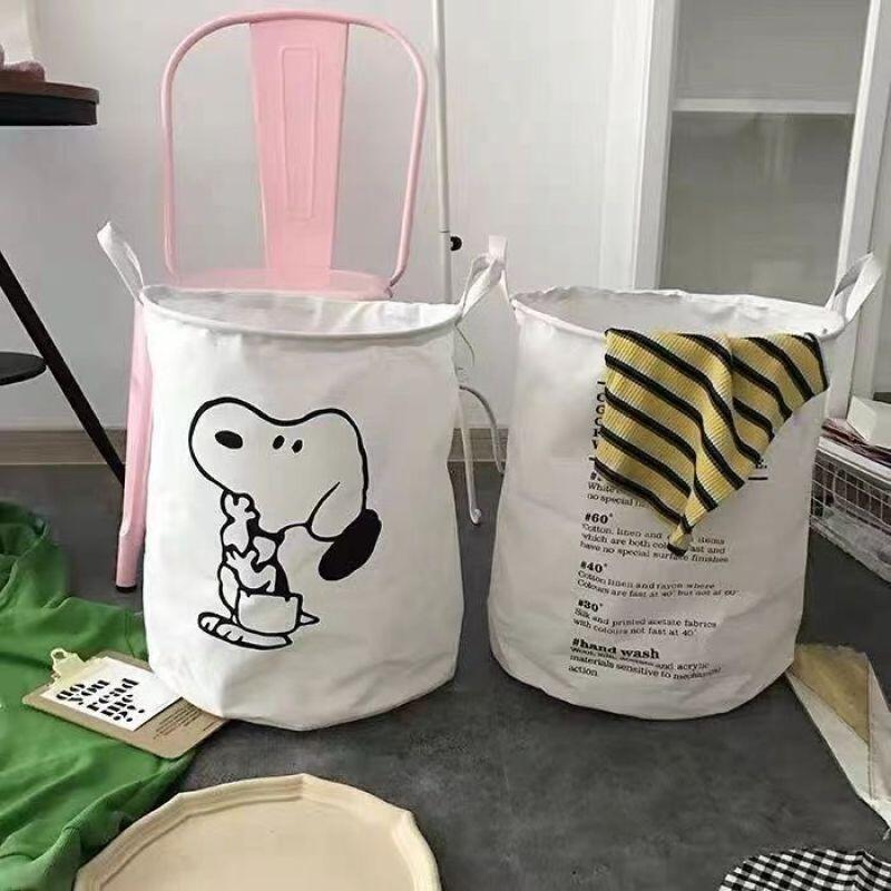 Snoopy Cotton Fabric Laundry H - Home Edit Bathroom Organizer 评论和价格