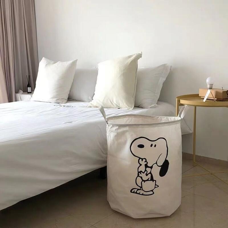 Snoopy Cotton Fabric Laundry H - Home Edit Bathroom Organizer 评论和价格