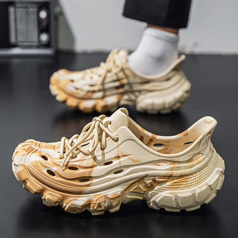 Outdoor Men Slippers Flat Mens - Home Outside Bathroom 评论和价格