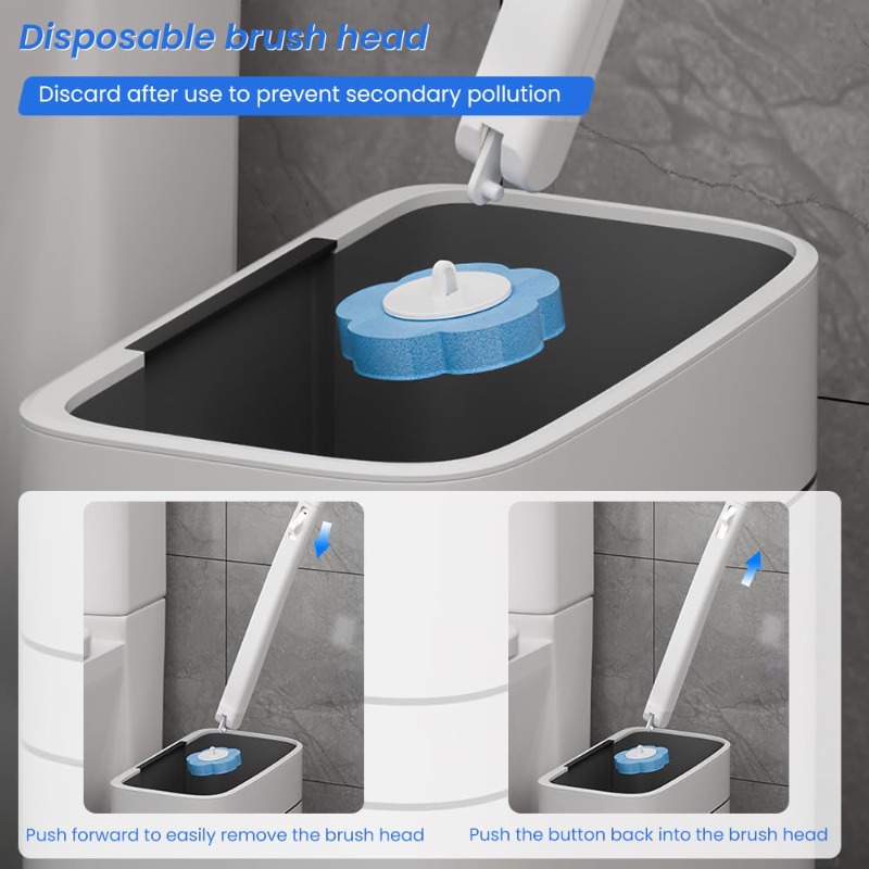 Disposable Toilet Brush Cleane - Home Bathroom Gadgets 评论和价格