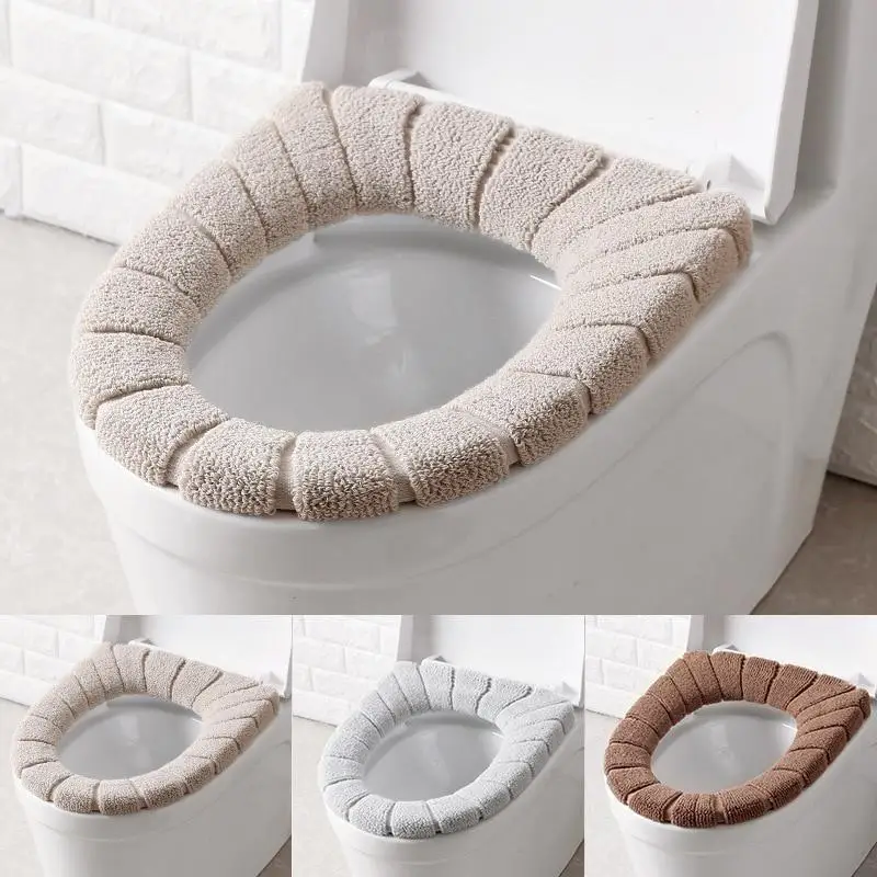 Toilet Seat Cover Warm Soft Ac - Home Center Bathroom Accessories 评论和价格