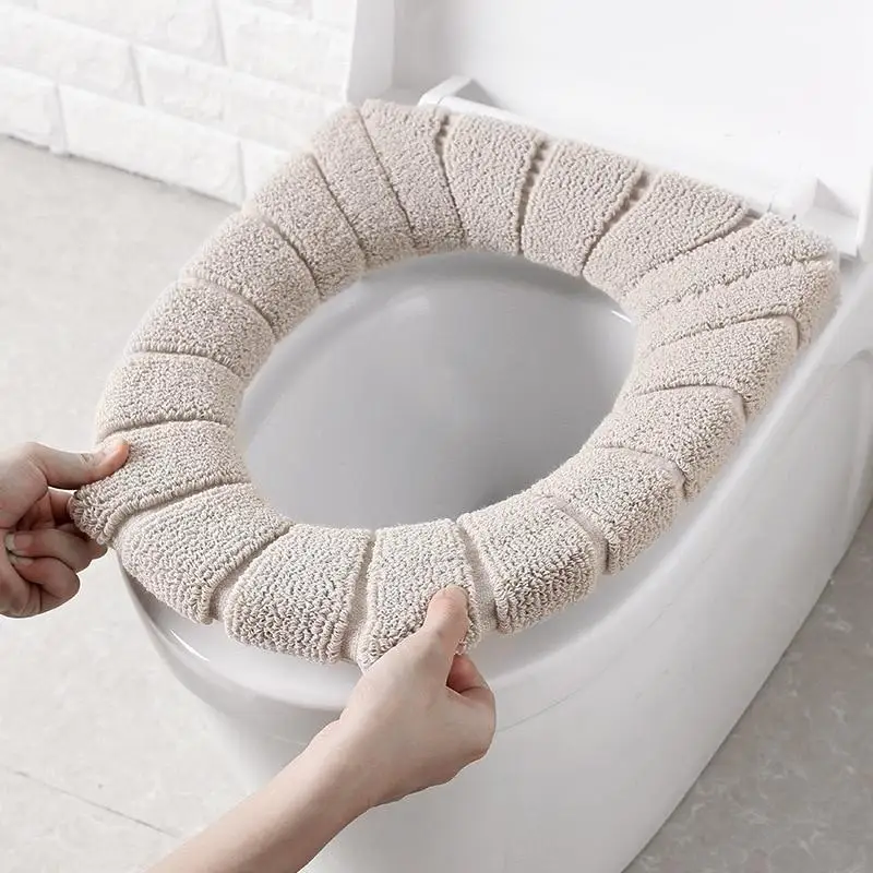 Toilet Seat Cover Warm Soft Ac - Home Center Bathroom Accessories 评论和价格