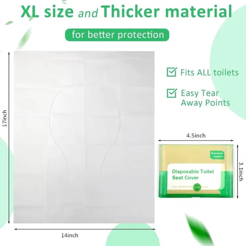 10-120PCS Disposable Toilet Se - Home Bathroom Gadgets 评论和价格
