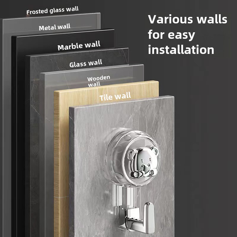 Self Adhesive Suction Cup Kitc - Home Bathroom Door 评论和价格