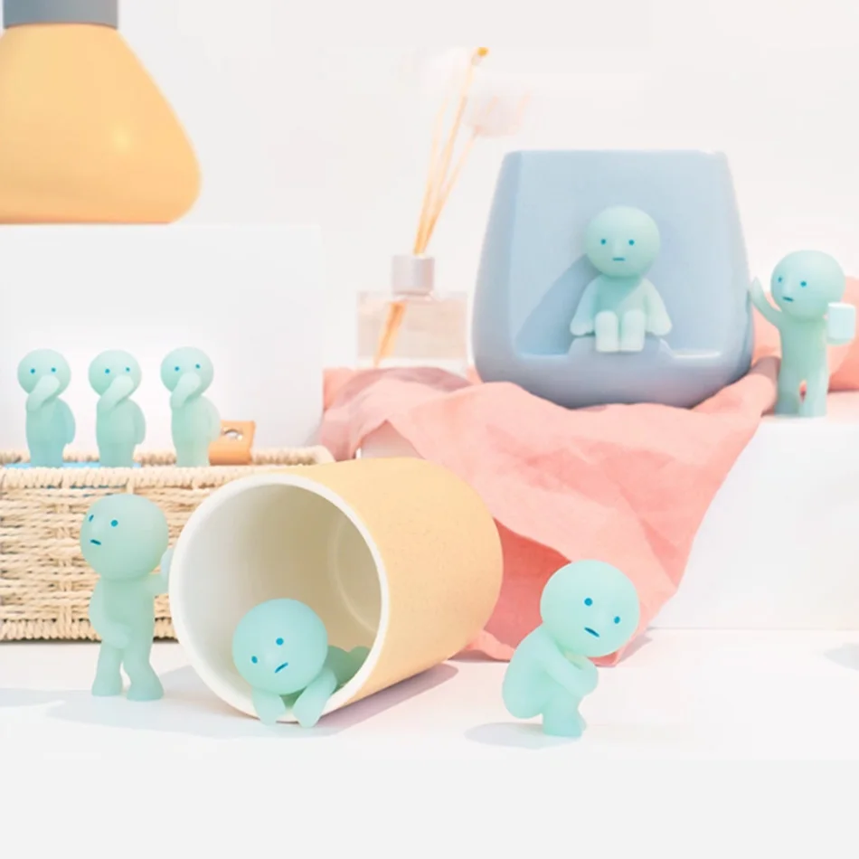 Glow In The Dark Mini Figure S - Home Goods Bathroom Sets 评论和价格