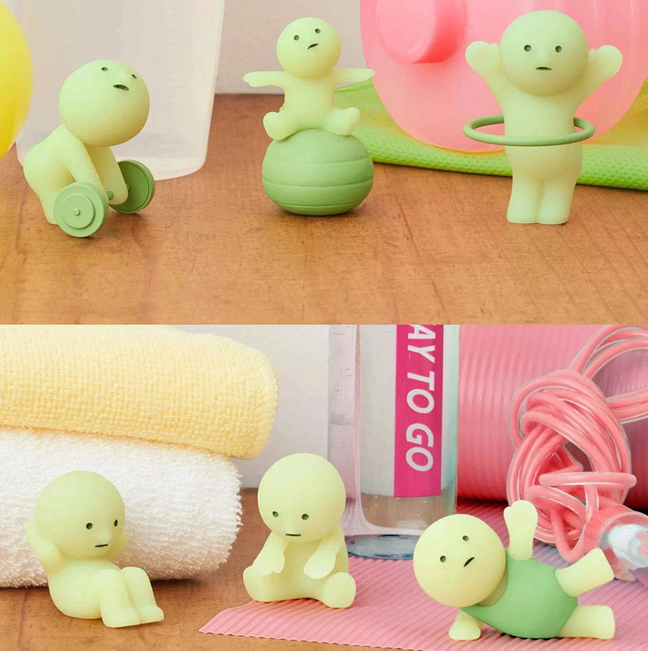 Glow In The Dark Mini Figure S - Home Goods Bathroom Sets 评论和价格