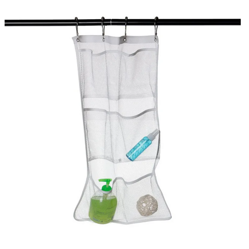 1 Set 6Packet Quick Dry Mesh P - Shower Curtain Liner 评论和价格