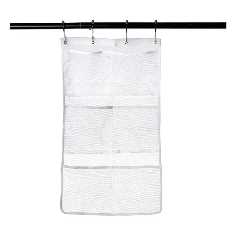 1 Set 6Packet Quick Dry Mesh P - Shower Curtain Liner 评论和价格
