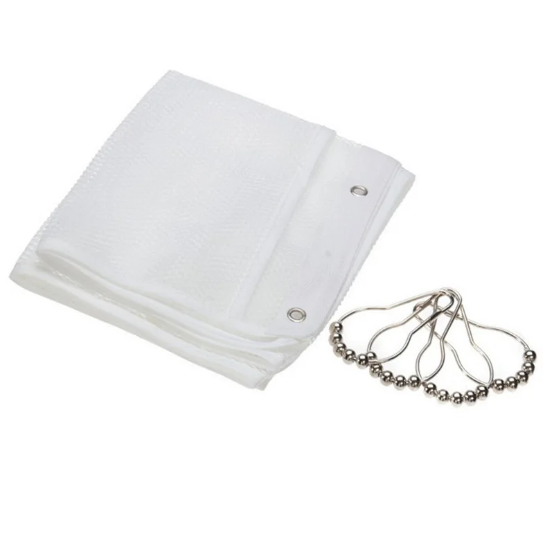 1 Set 6Packet Quick Dry Mesh P - Shower Curtain Liner 评论和价格