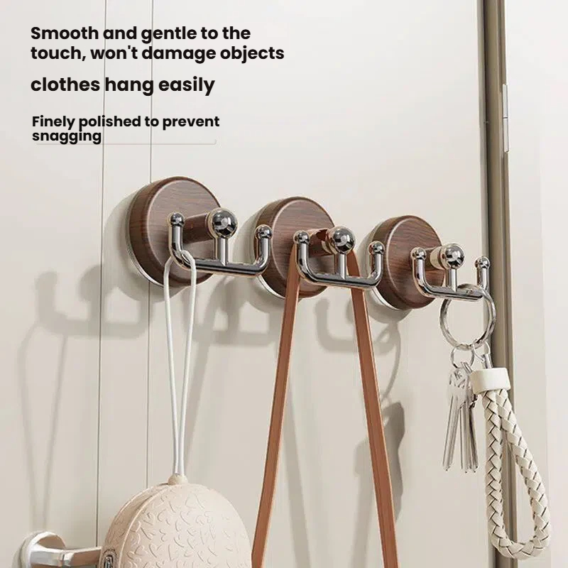 Home Storage Wood Grain Suctio - Home Bathroom Door 评论和价格