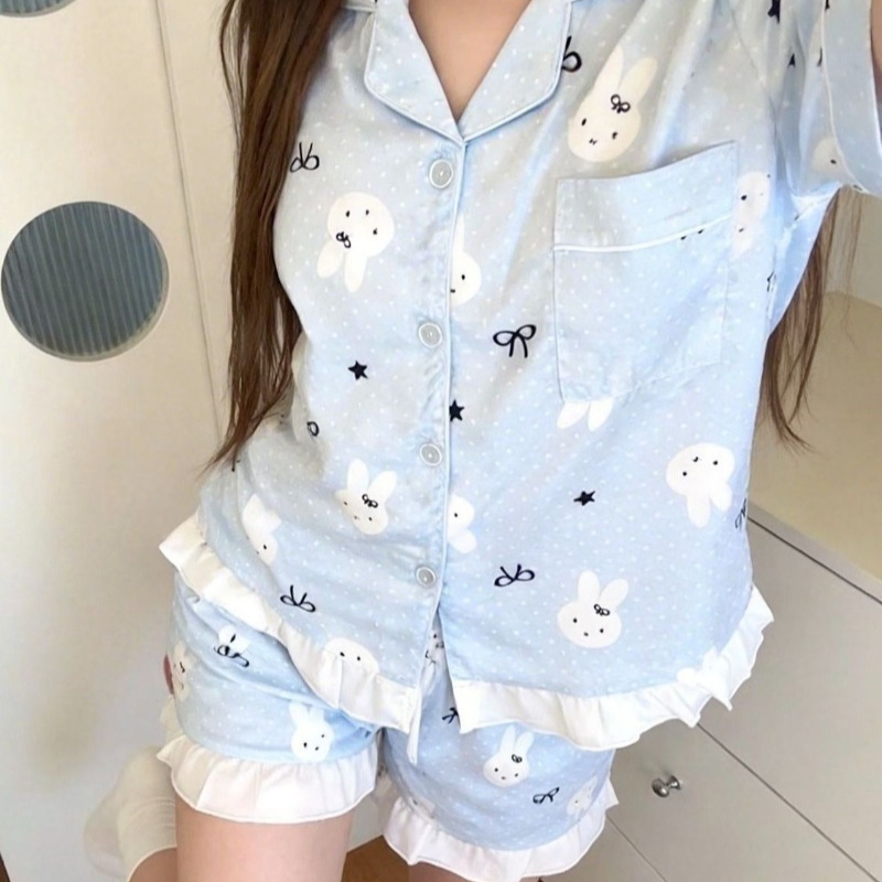 Kawaii Miffy Summer Ice Silk P - Home Goods Bathroom Sets 评论和价格