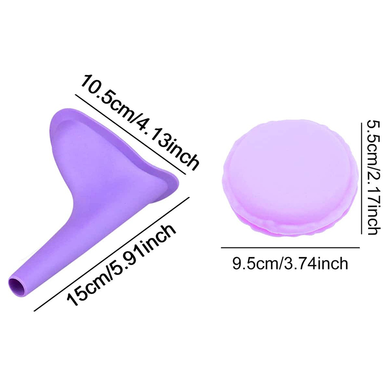 Reusable Silicone Female Urina - Home Bathroom Urinal 评论和价格