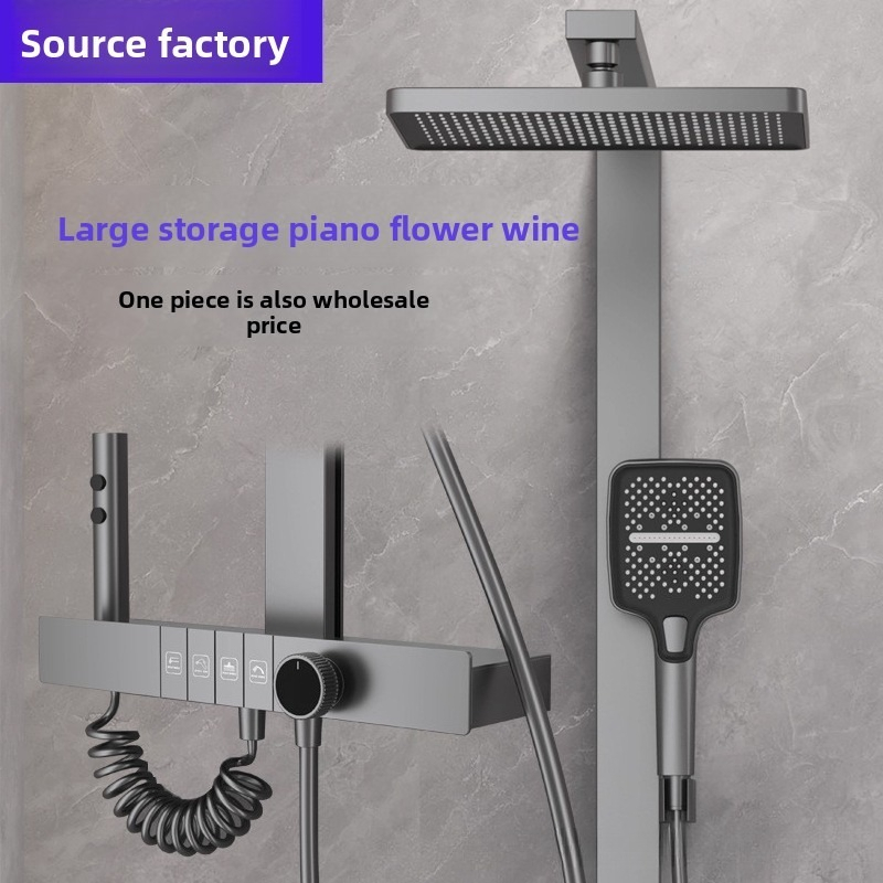 Digital Shower Head Set Pressu - Home For Bathroom 评论和价格