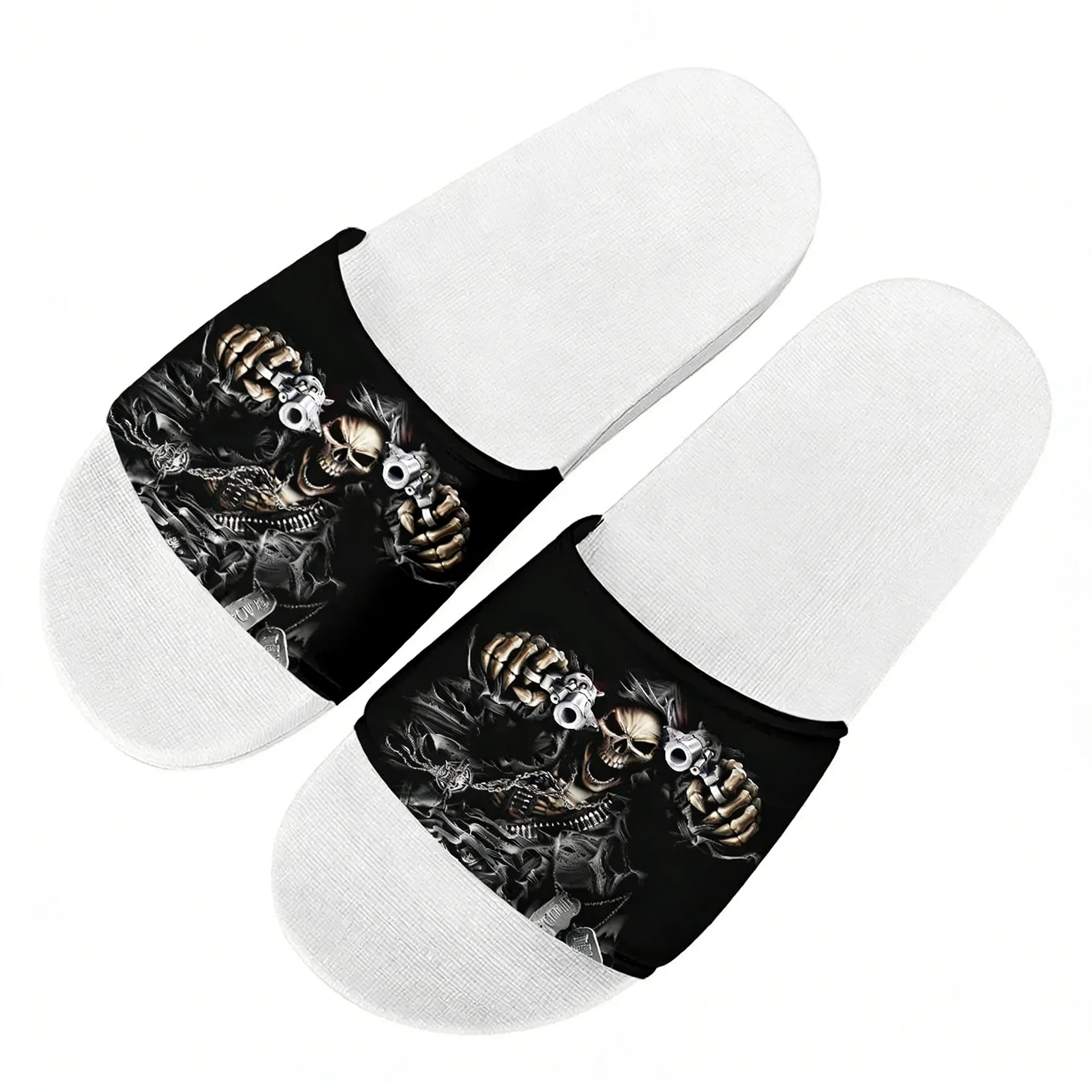 Crazy Skeleton Slippers Home W - Home Outside Bathroom 评论和价格