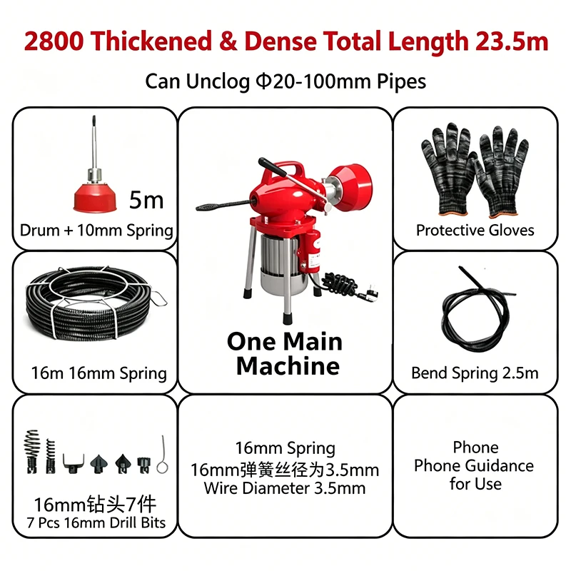 Electric Drain Cleaner Kitchen - Plunger Toilet 评论和价格