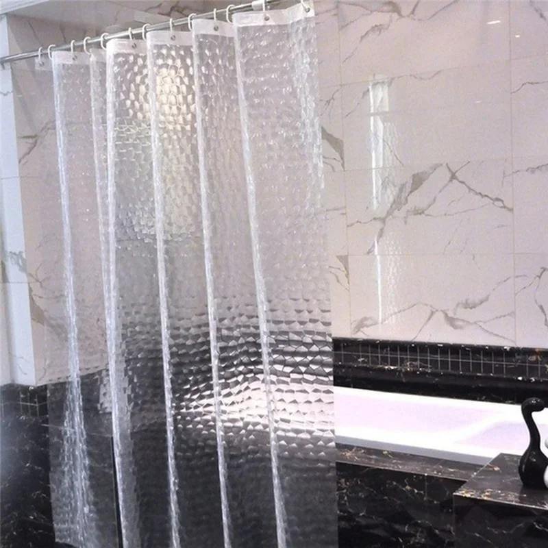 1PCS 180x180cm 3D Bathroom Bat - Shower Curtain Liner 评论和价格
