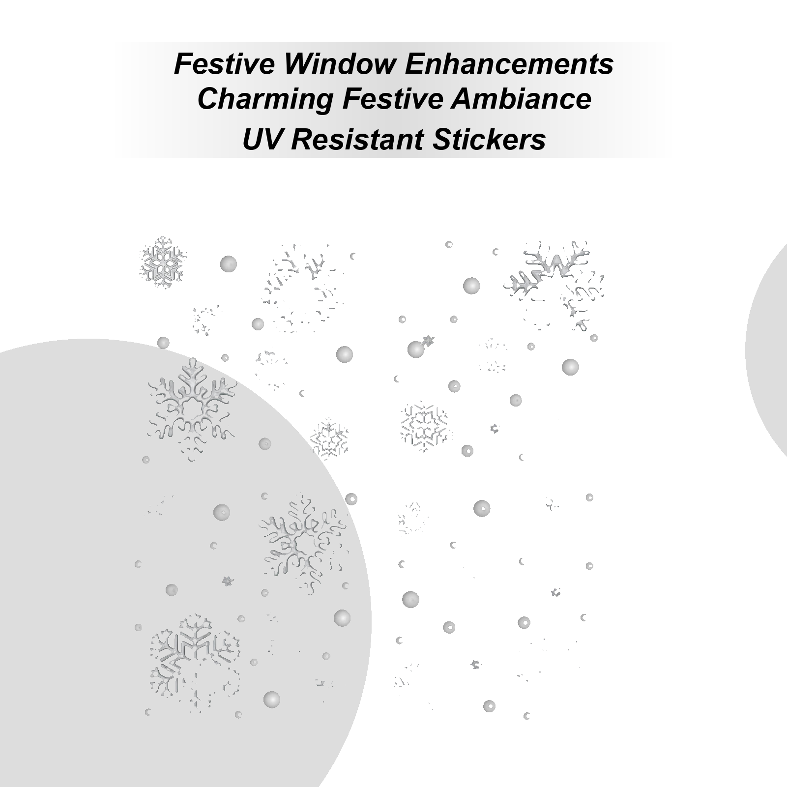 Holiday Window Clings Static R - Home Bathroom Door 评论和价格