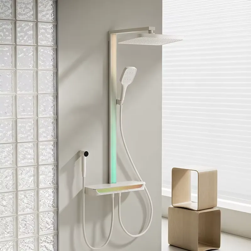 Brass Digital Waterfall Shower - Home For Bathroom 评论和价格