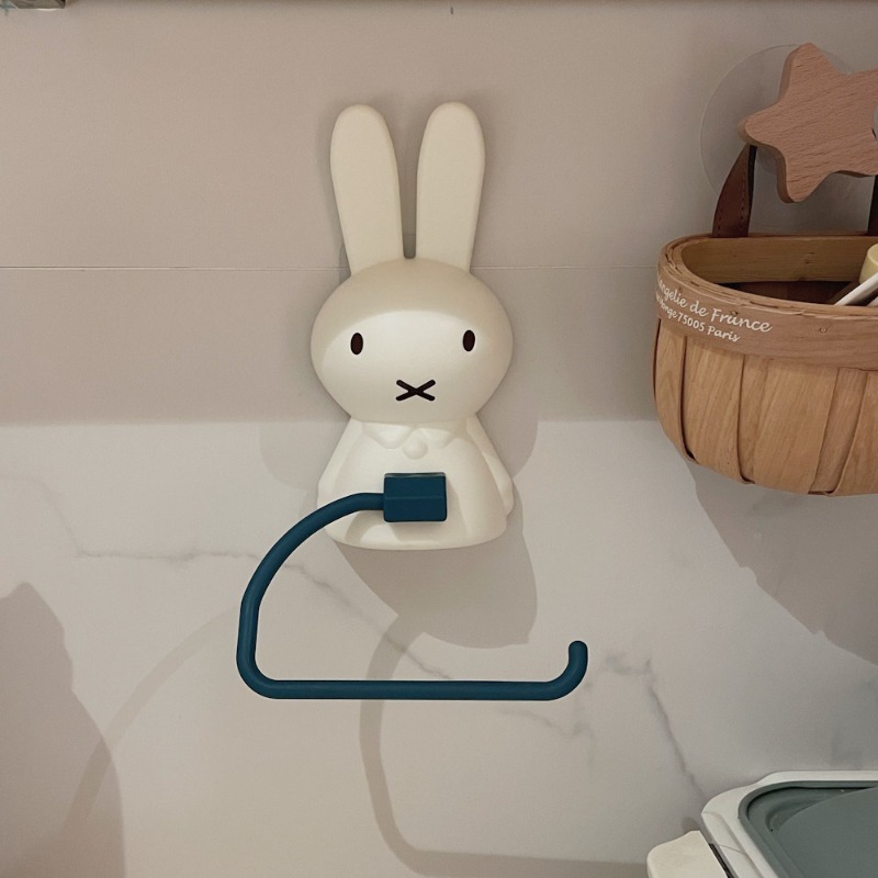 Kawaii Miffy Toilet Paper Rack - Home Edit Bathroom Organizer 评论和价格