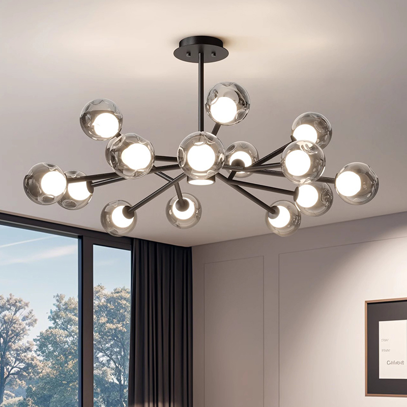 Modern Glass Ball Led Pendant  - Home Of The Year Bathroom 评论和价格