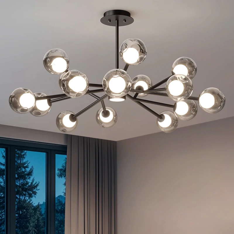 Modern Glass Ball Led Pendant  - Home Of The Year Bathroom 评论和价格