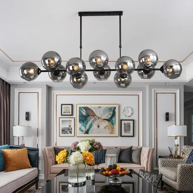 Grey Glass LED Pendant Lights  - Home Of The Year Bathroom 评论和价格