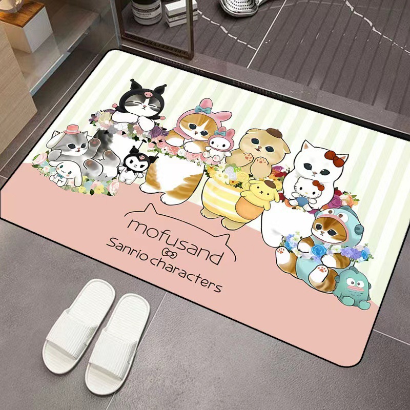 Mofusand Cartoon Diatom Mud Ab - Home Bathroom Door 评论和价格