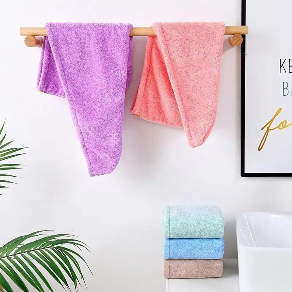 1PC Coral Fleece Hair Towel Wr - Home Bathroom Gadgets 评论和价格