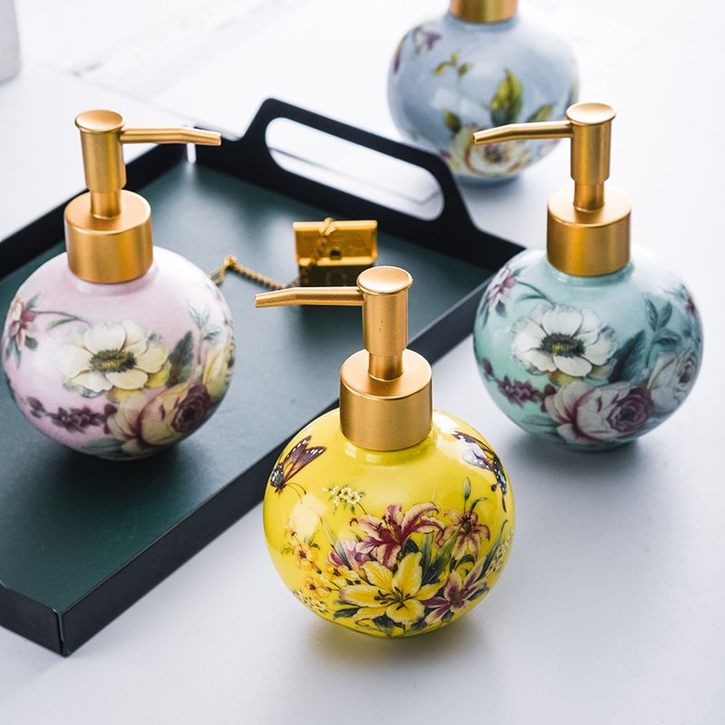 300ml Ceramic Sub-bottle Color - Home Center Bathroom Accessories 评论和价格