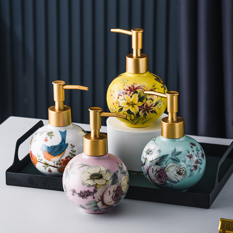 300ml Ceramic Sub-bottle Color - Home Center Bathroom Accessories 评论和价格