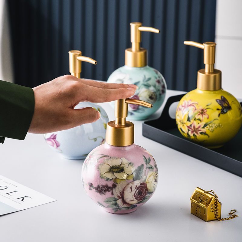 300ml Ceramic Sub-bottle Color - Home Center Bathroom Accessories 评论和价格