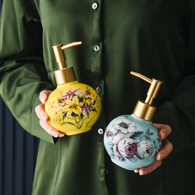 300ml Ceramic Sub-bottle Color - Home Center Bathroom Accessories 评论和价格