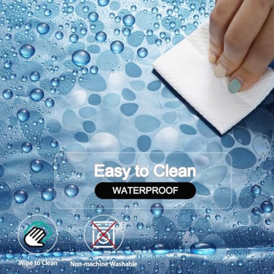 Shower Curtain Liner, 100% Wat - Shower Curtain Liner 评论和价格