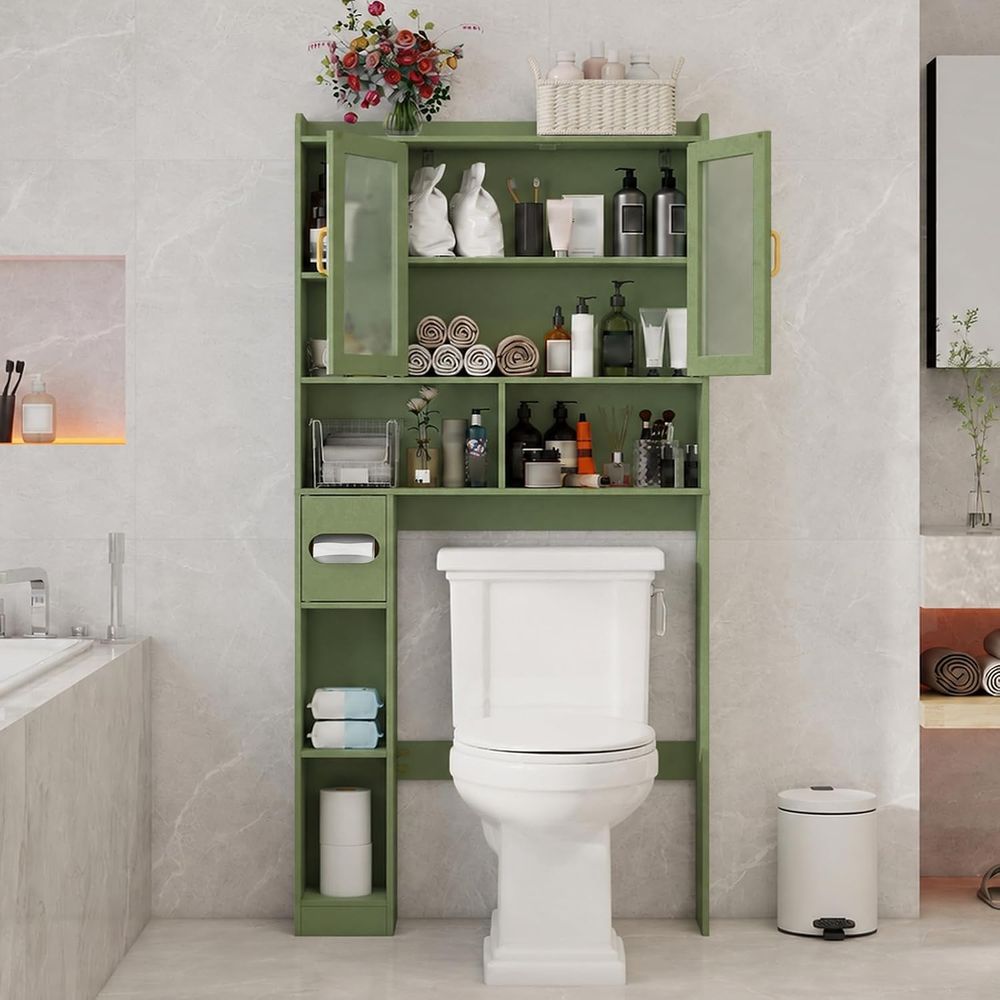 Space-Saving Acrylic Over-the- - Home For Bathroom 评论和价格